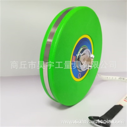 Thimble iron handle round Leather Measuring Tape